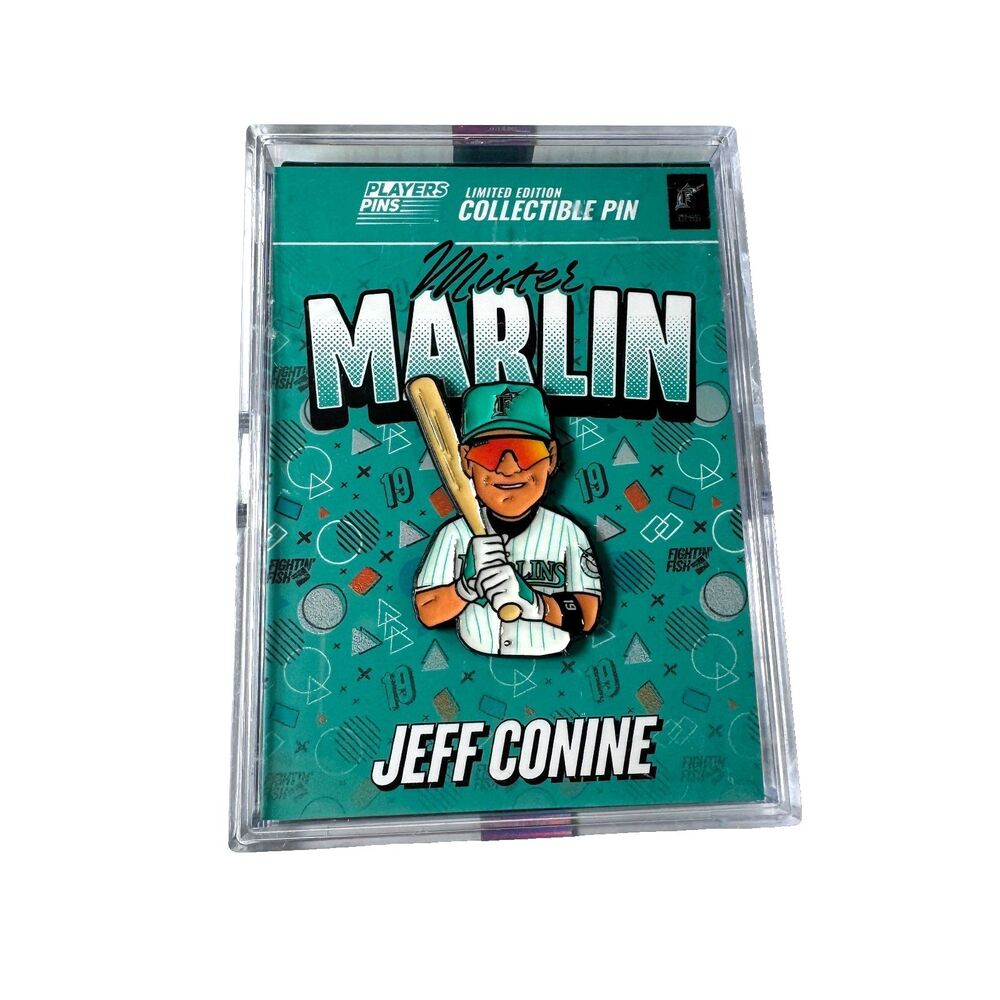 Florida Miami Marlins Jeff Conine Legends Limited Edition Collectible Pin RARE